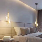 Modern Spiral LED Pendant Light Gold Metal Adjustable Dimmable 40cm — Image 5