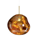 Artistic Glass Pendant Light Handcrafted Blown Glass Ceiling Fixture Modern Design — Image 17