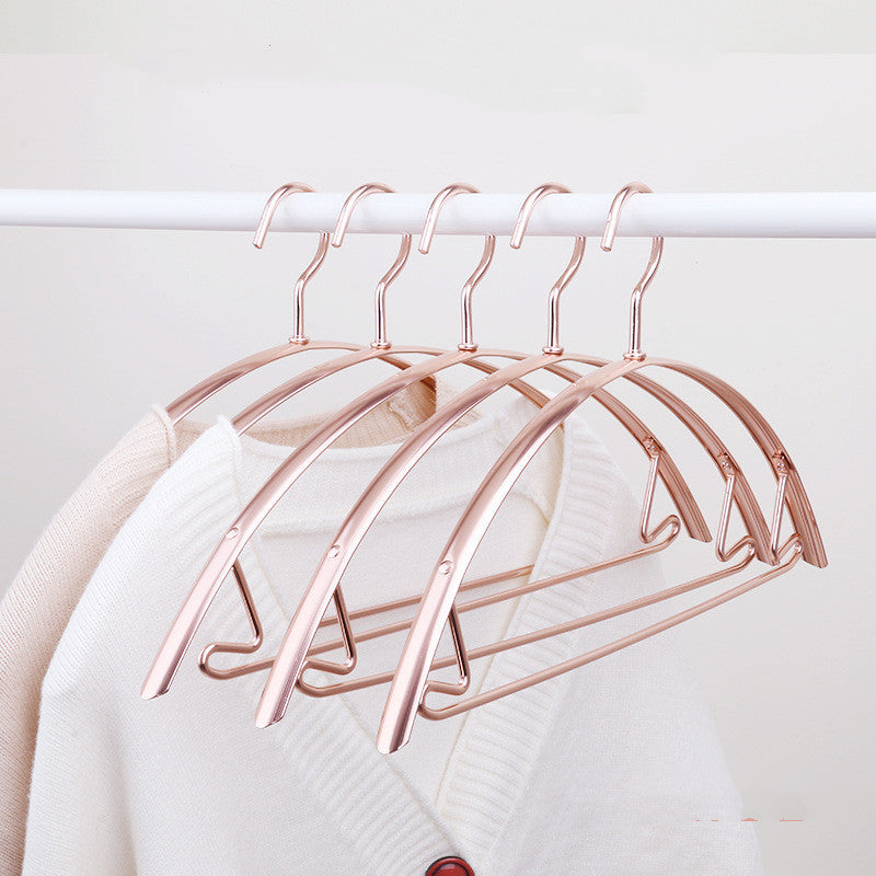 Premium Metal Clothes Hangers Set Gold Rose Gold Silver Heavy-Duty Non-Slip — Image 6