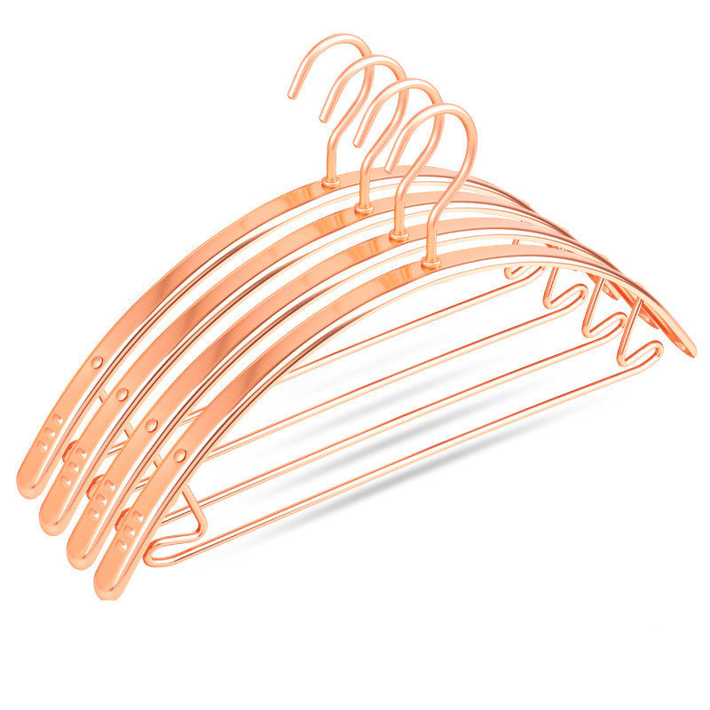 Premium Metal Clothes Hangers Set Gold Rose Gold Silver Heavy-Duty Non-Slip — Image 9
