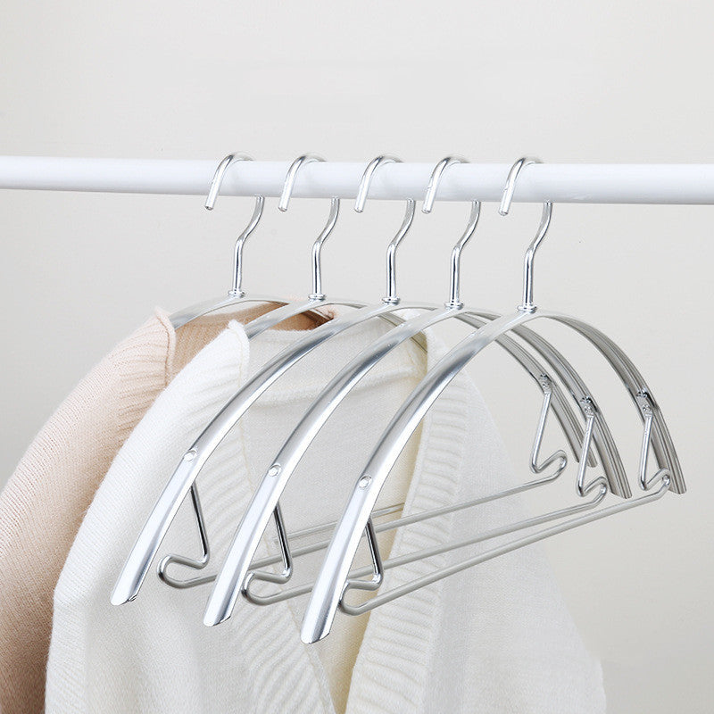 Premium Metal Clothes Hangers Set Gold Rose Gold Silver Heavy-Duty Non-Slip — Image 7