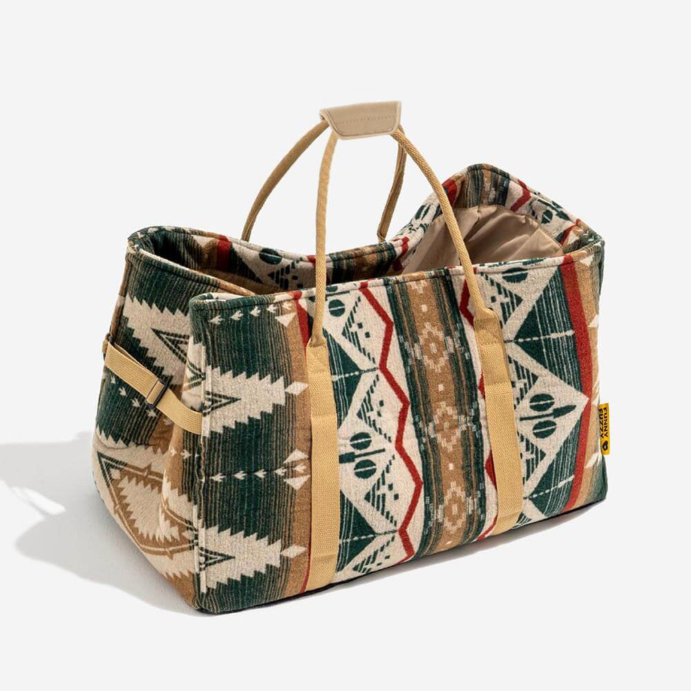 Pet Carrier Bag Plush Interior Multi-Size Portable Travel Tote for Dogs Cats Durable Fabric — Image 15