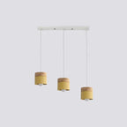Scandinavian Pendant Light Wood Metal Cylinder Ceiling Fixture Multi-Color — Image 7