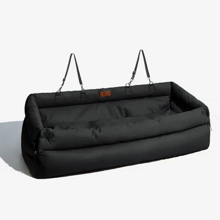 Funny Fuzzy Pet Car Seat Carrier Green Waterproof Anti-Scratch Travel Bed for Dogs Cats — Image 26