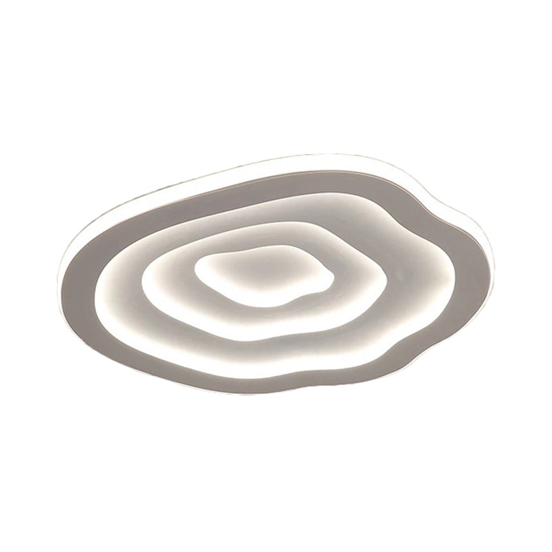 Modern LED Ceiling Light Fixture Acrylic White Energy-Efficient — Main Image