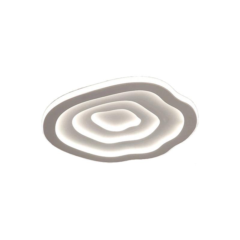 Modern LED Ceiling Light Fixture Acrylic White Energy-Efficient — Image 6