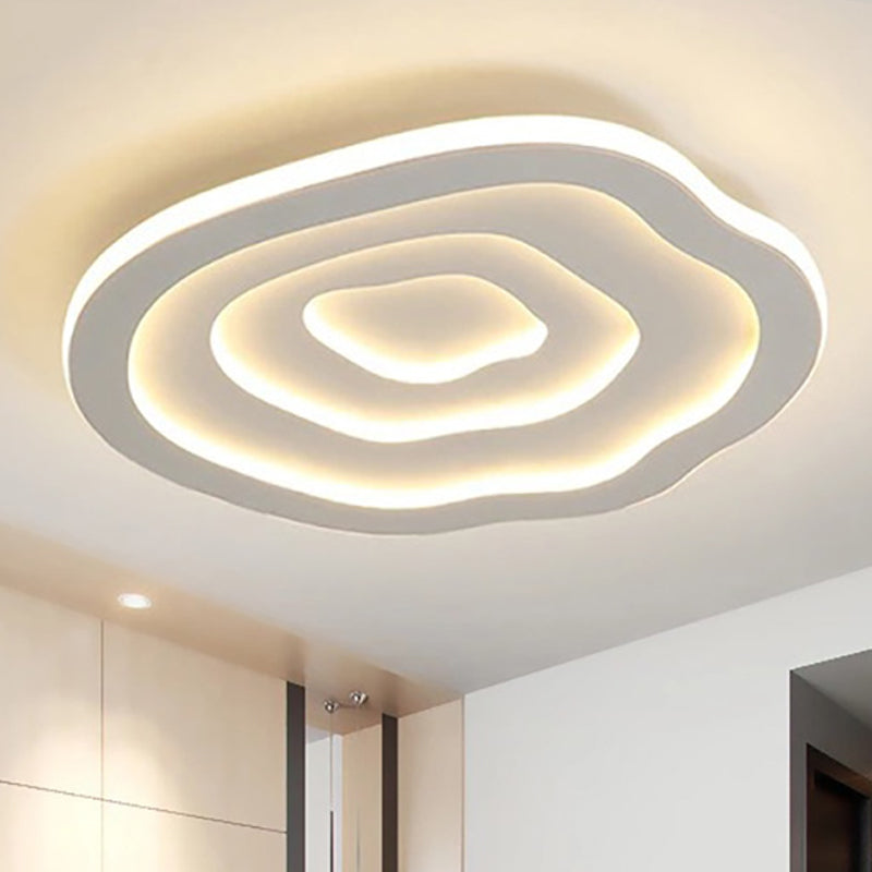 Modern LED Ceiling Light Fixture Acrylic White Energy-Efficient — Image 4