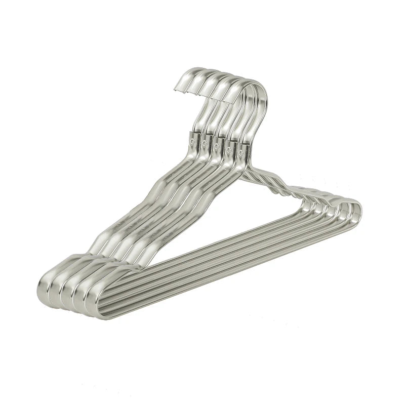 Premium Metal Clothes Hangers Gold Non-Slip Heavy-Duty Space-Saving for Coats Dresses Suits — Image 15
