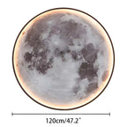 LED Wall Art Lamp - Moon and Earth Design, Multicolor, Acrylic, Various Sizes — Image 10