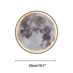 LED Wall Art Lamp - Moon and Earth Design, Multicolor, Acrylic, Various Sizes — Image 6