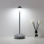 Modern LED Table Lamp Metal Touch Control USB Rechargeable Gold — Image 11
