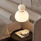 Modern Pendant Light Fixture Glass Sphere Design for Living Room Bedroom Kitchen Dining Area — Image 2