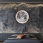 LED Wall Art Lamp - Moon and Earth Design, Multicolor, Acrylic, Various Sizes — Image 16