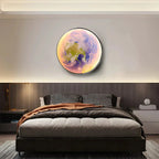 LED Wall Art Lamp - Moon and Earth Design, Multicolor, Acrylic, Various Sizes — Image 28