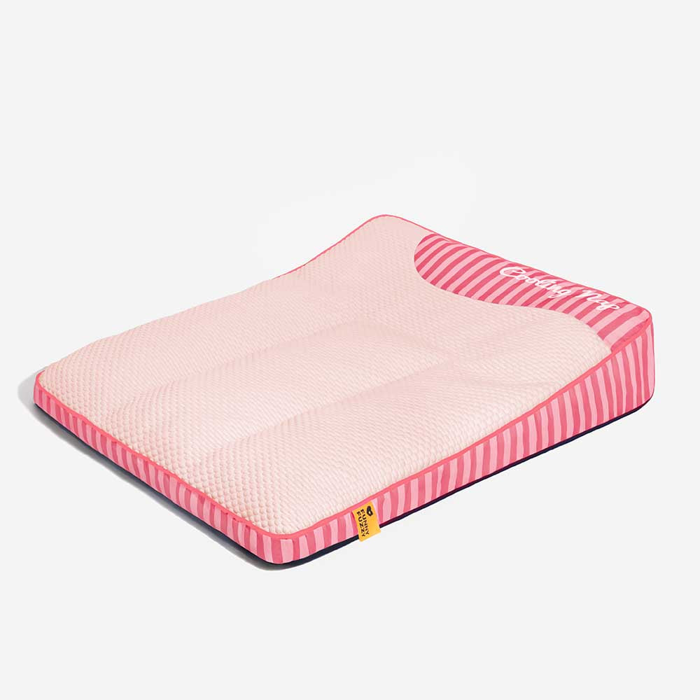 FUNNYFUZZY Orthopedic Dog Bed Blue Gel Memory Foam Washable Cover Large Size Pet Mattress — Image 17