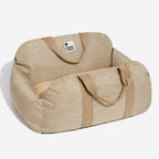 Funny Fuzzy Pet Car Seat Bed Soft Washable Cushion Safety Strap Anti-Slip Bottom — Image 23