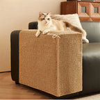 PetSafe Cat Furniture Protector Sisal-Like Scratch-Resistant Sofa Arm Cover Beige — Image 9