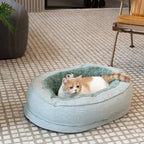 Funny Fuzzy Luxury Waterproof Pet Bed Soft Plush Cushion Anti-Slip Bottom — Image 15