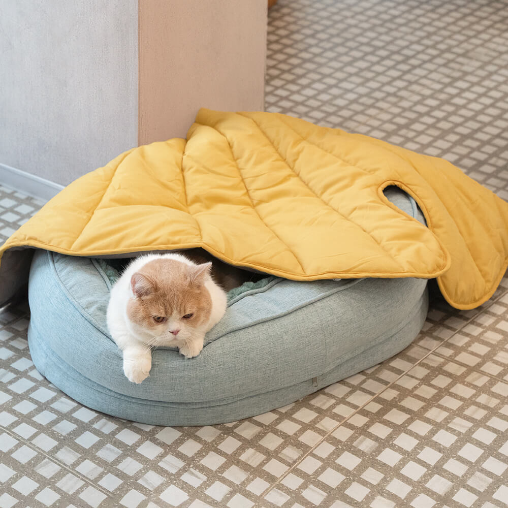 Funny Fuzzy Luxury Waterproof Pet Bed Soft Plush Cushion Anti-Slip Bottom — Image 11
