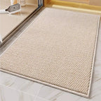 Faux Sisal Indoor Area Rug Scratch-Resistant Non-Slip Floor Mat Beige Brown Grey — Image 11