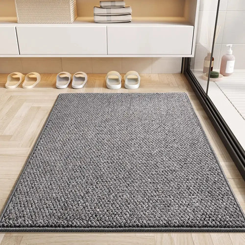 Faux Sisal Indoor Area Rug Scratch-Resistant Non-Slip Floor Mat Beige Brown Grey — Image 2