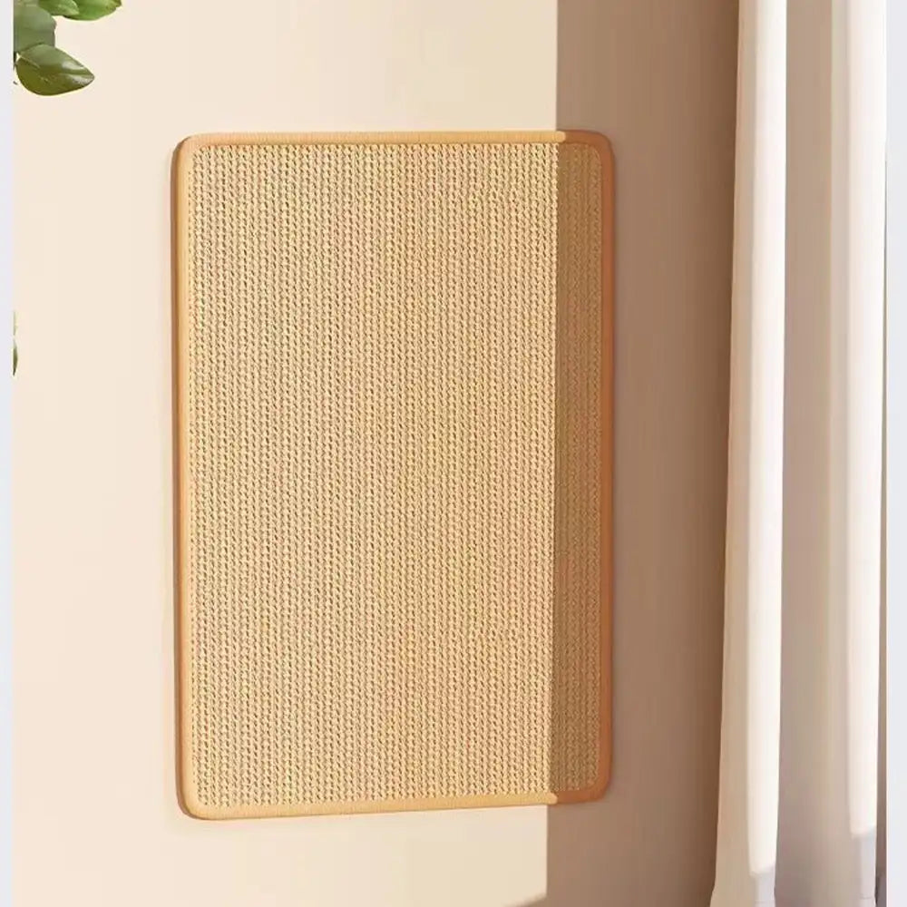 Premium Cat Scratching Pad Sisal Scratch Mat Furniture Protector Beige Durable for Sofa Wall Pet-Friendly — Image 8