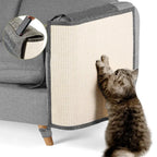 Cat Sofa Protector Durable Sisal Scratch Mat Beige for Armrest Protection — Main Image