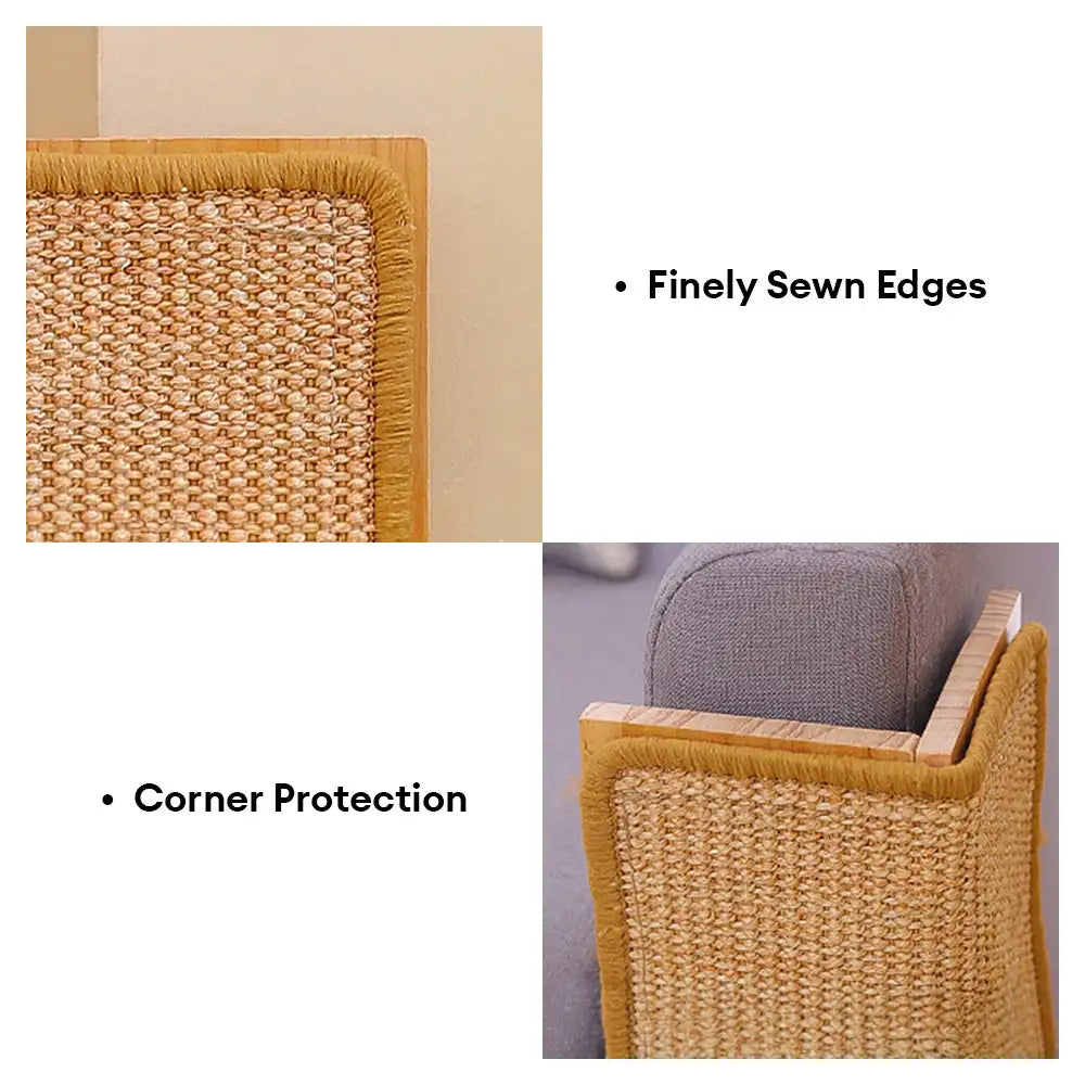 Premium Cat Scratching Post Durable Sisal Fabric Adjustable Furniture Protector — Image 4