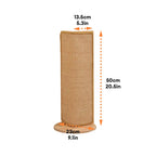 Premium Cat Scratching Post Durable Sisal Fabric Adjustable Furniture Protector — Image 6