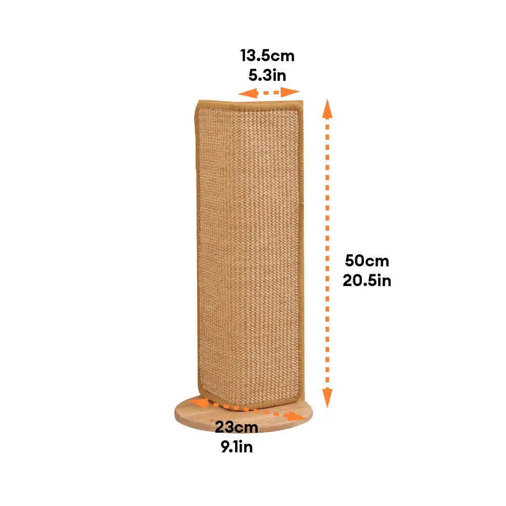 Premium Cat Scratching Post Durable Sisal Fabric Adjustable Furniture Protector — Image 6