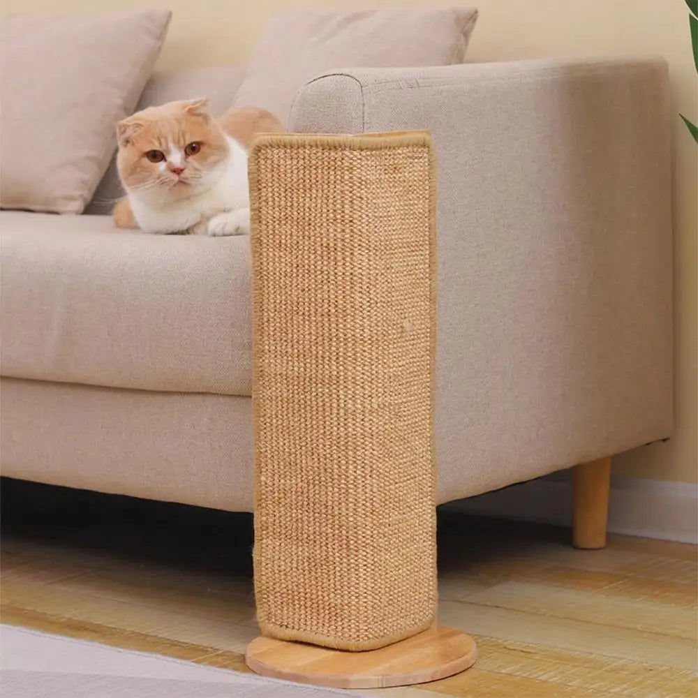 Premium Cat Scratching Post Durable Sisal Fabric Adjustable Furniture Protector — Image 2