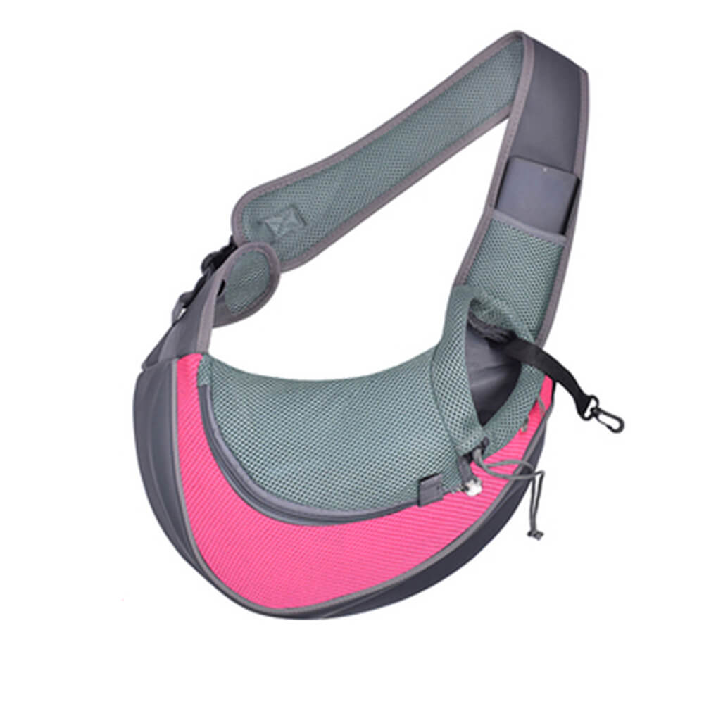 Pet Sling Carrier Bag Breathable Mesh Adjustable Strap Safety Buckle for Small Dogs Cats — Image 6