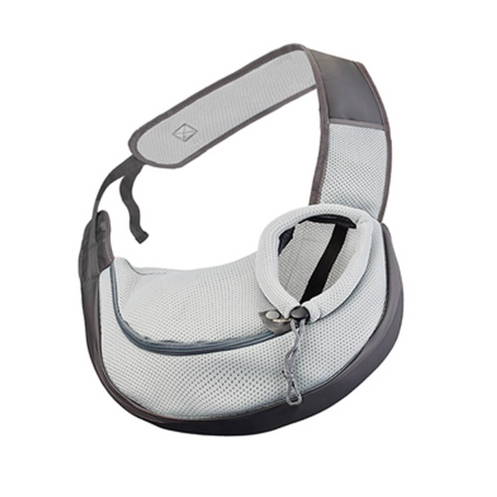 Pet Sling Carrier Bag Breathable Mesh Adjustable Strap Safety Buckle for Small Dogs Cats — Image 7