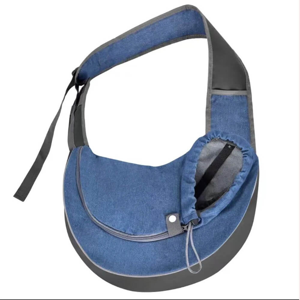 Pet Sling Carrier Bag Breathable Mesh Adjustable Strap Safety Buckle for Small Dogs Cats — Image 8