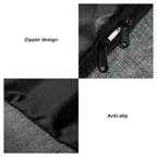 Funny Fuzzy Pet Car Seat Bed Durable Washable Fabric Safety Straps Anti-Slip Design for Dogs — Image 3