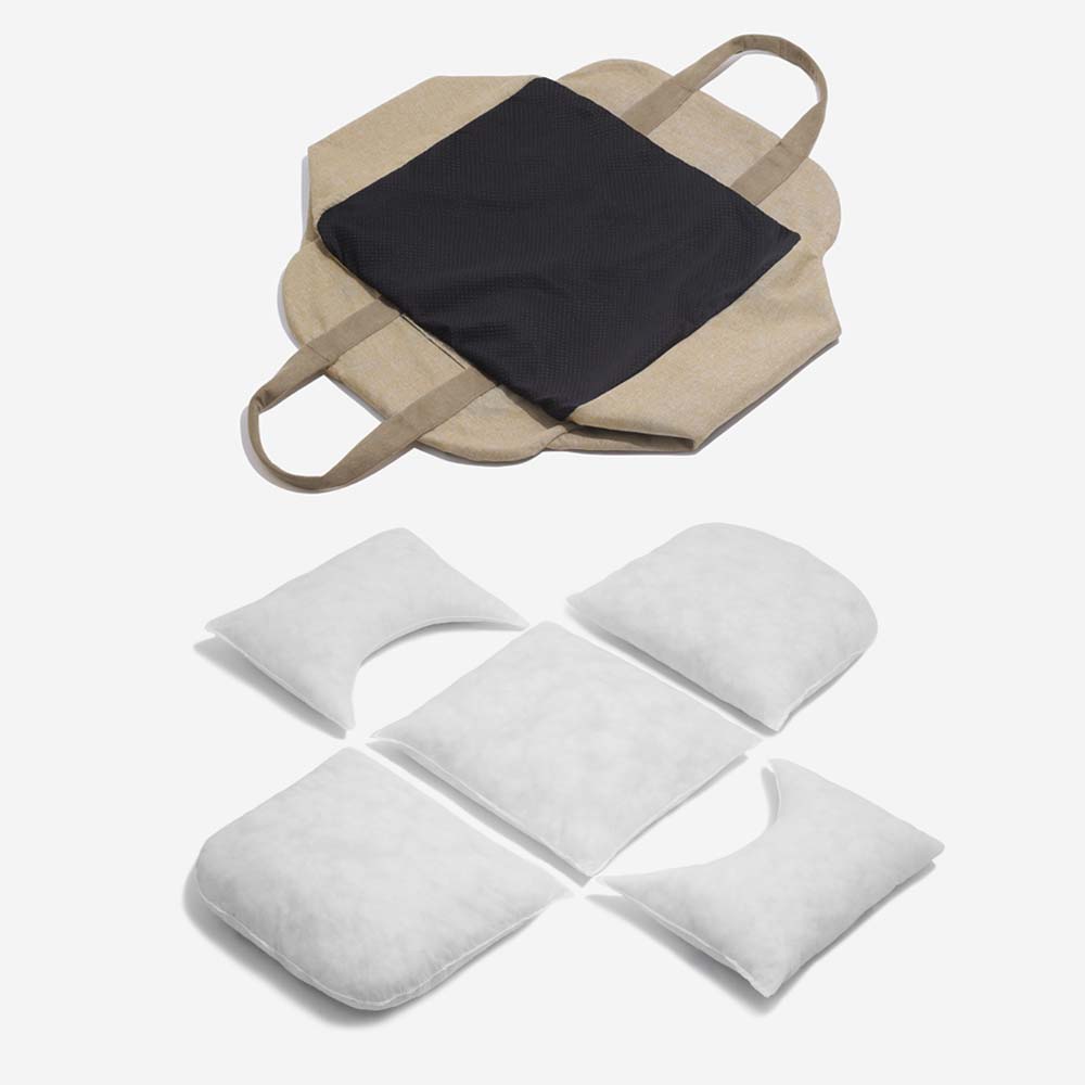 Funny Fuzzy Pet Car Seat Bed Soft Washable Cushion Safety Strap Anti-Slip Bottom — Image 16
