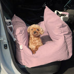 Funny Fuzzy Pet Car Seat Carrier Water-Resistant Travel Bed for Small Dogs Cats — Image 18