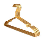 Premium Metal Clothes Hangers Gold Non-Slip Heavy-Duty Space-Saving for Coats Dresses Suits — Image 12