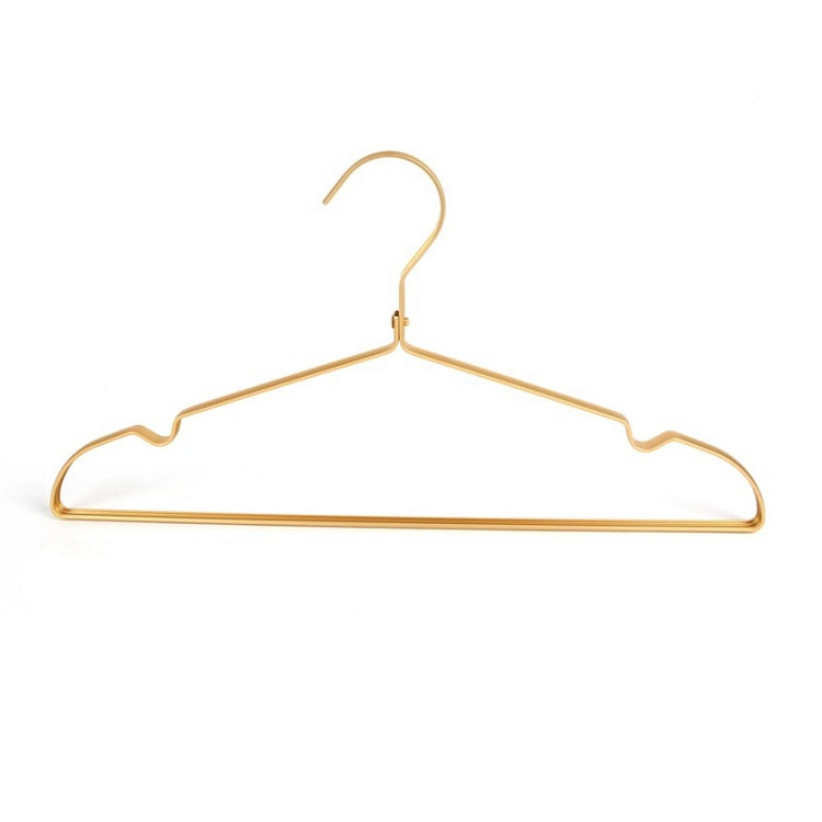 Premium Metal Clothes Hangers Gold Non-Slip Heavy-Duty Space-Saving for Coats Dresses Suits — Image 11