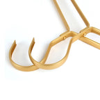 Premium Metal Clothes Hangers Gold Non-Slip Heavy-Duty Space-Saving for Coats Dresses Suits — Image 10
