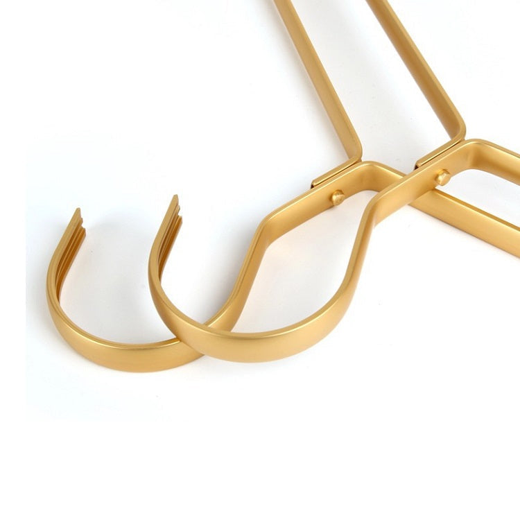Premium Metal Clothes Hangers Gold Non-Slip Heavy-Duty Space-Saving for Coats Dresses Suits — Image 10