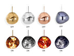 Artistic Glass Pendant Light Handcrafted Blown Glass Ceiling Fixture Modern Design — Image 8