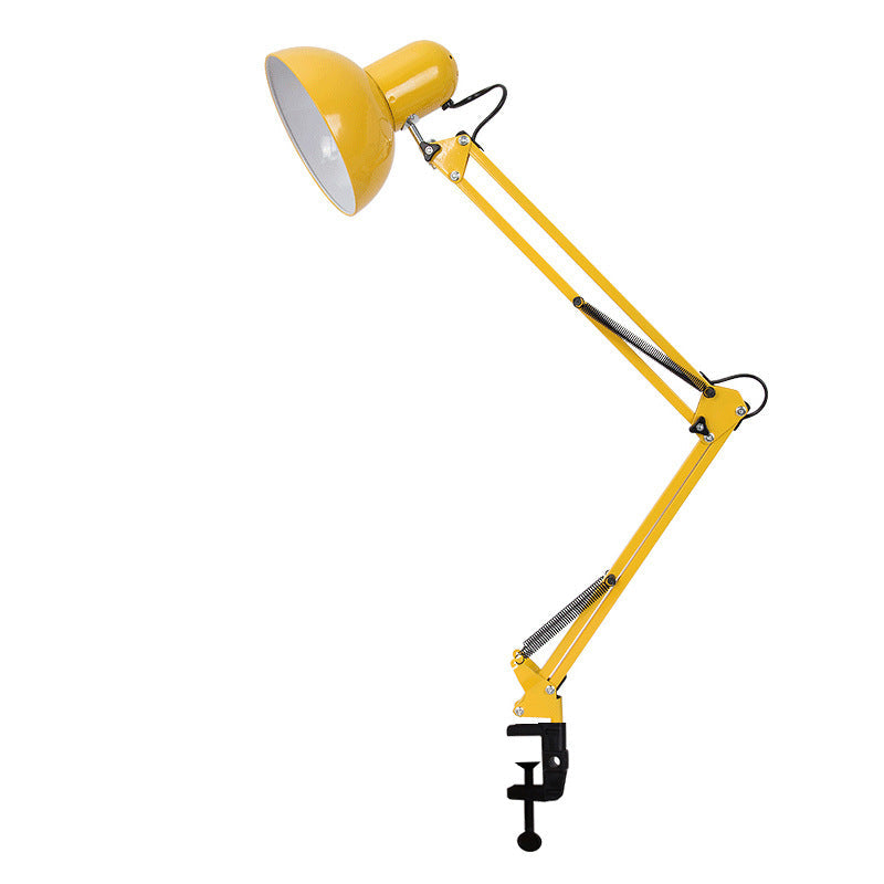 Generic Adjustable Desk Lamp with Clamp Flexible Metal Swing Arm Task Light Black — Image 10
