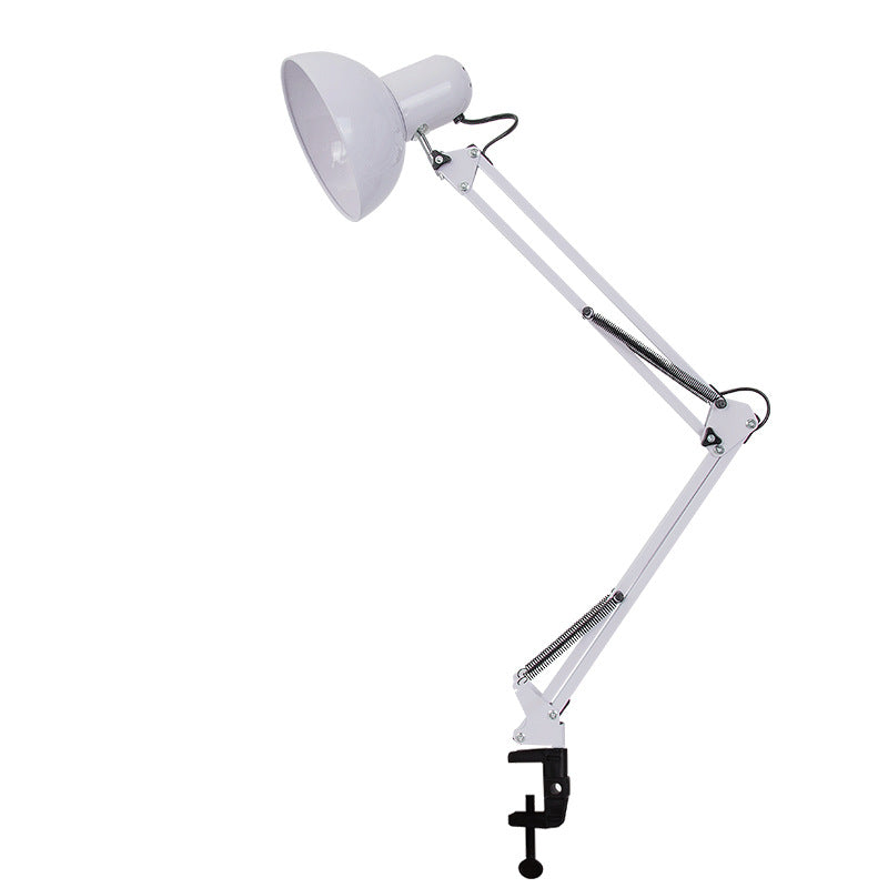Generic Adjustable Desk Lamp with Clamp Flexible Metal Swing Arm Task Light Black — Image 12