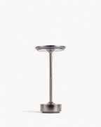 Luxlite Modern LED Table Lamp Brass Finish Dimmable Touch Control Rechargeable — Image 10