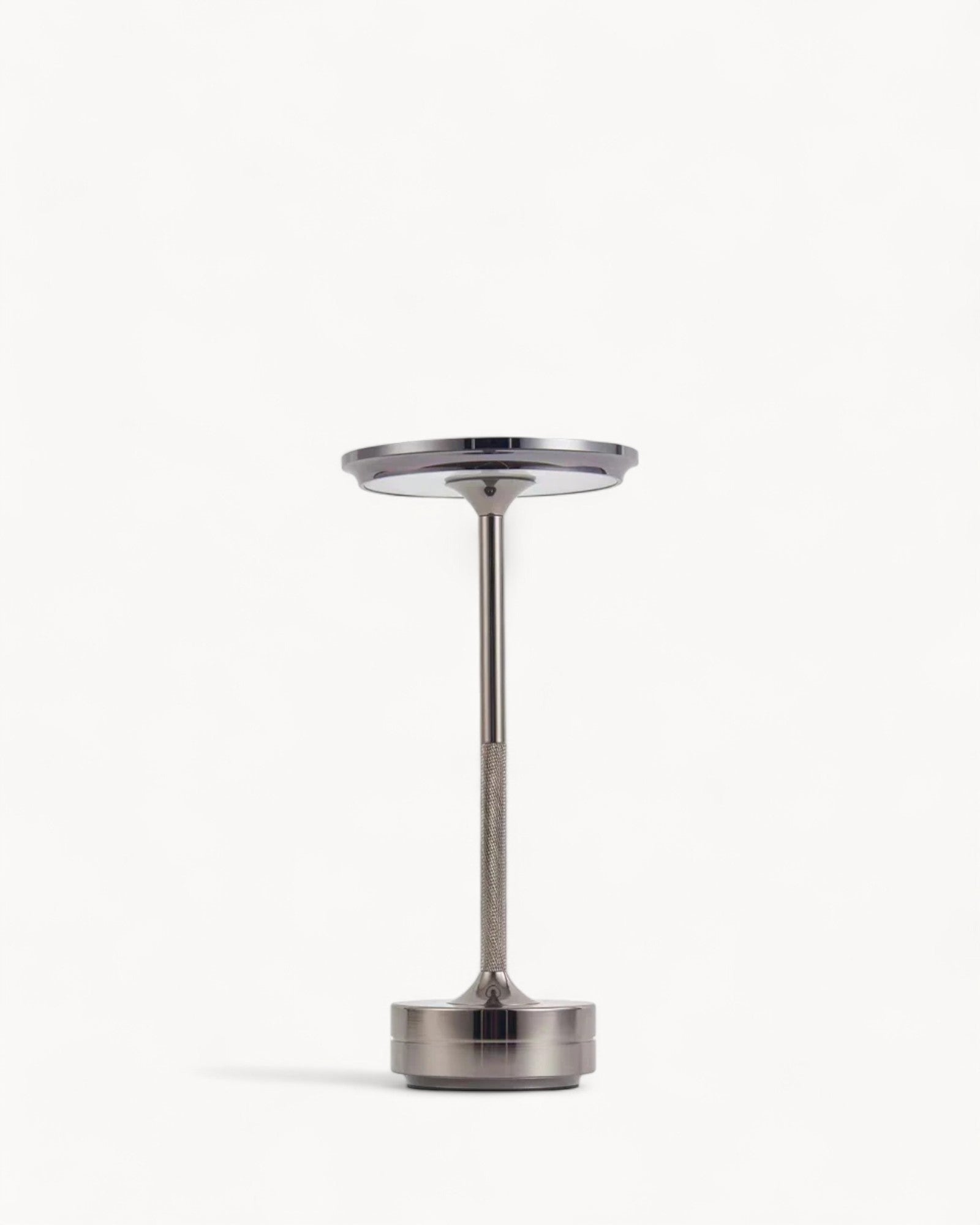 Luxlite Modern LED Table Lamp Brass Finish Dimmable Touch Control Rechargeable — Image 10