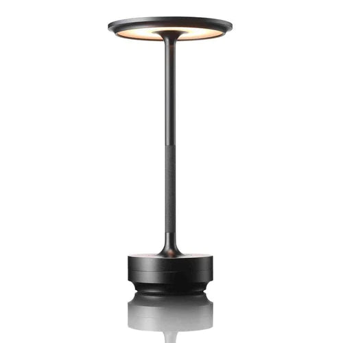 Luxlite Modern LED Table Lamp Brass Finish Dimmable Touch Control Rechargeable — Image 15