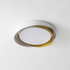 Modern LED Ceiling Light Fixture White Metal Minimalist Design — Image 17