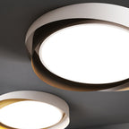 Modern LED Ceiling Light Fixture White Metal Minimalist Design — Image 22