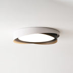 Modern LED Ceiling Light Fixture White Metal Minimalist Design — Image 14
